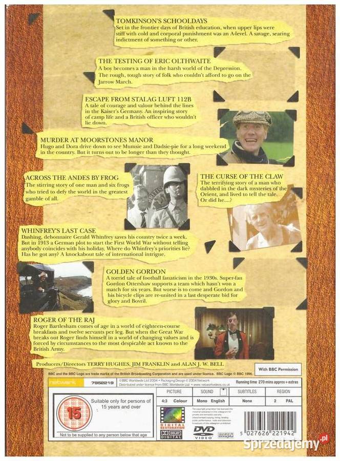 DVD Ripping Yarns mazowieckie Pułtusk sprzedam