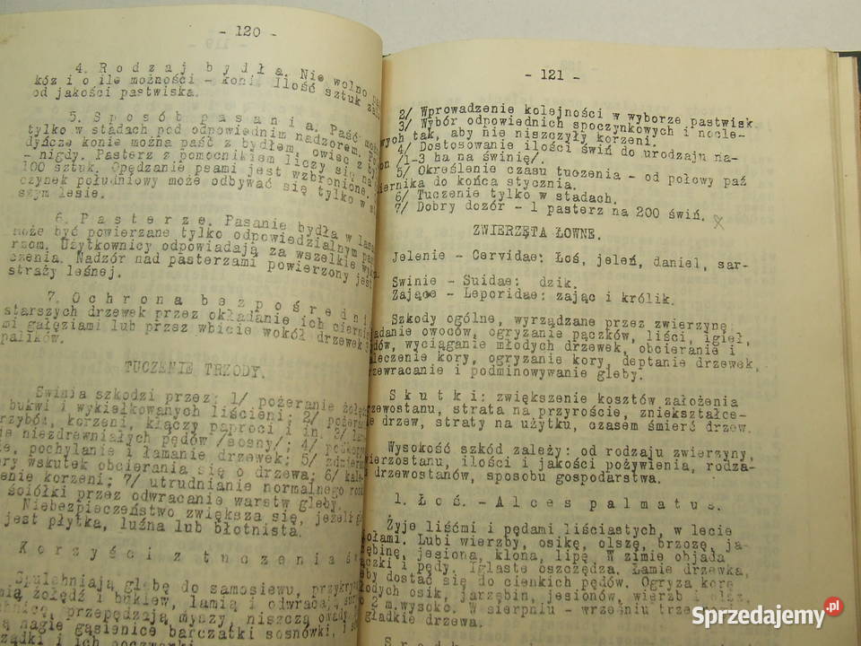 Ochrona LASU Jan Kloska stara książka Warszawa Antykwariat śląskie Czeladź