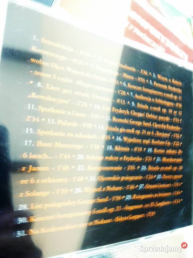 Pragnienie miłości film Chopin księgarnia Warszawa sprzedam