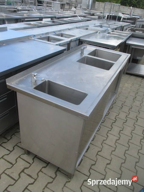 Zlew Gastronomiczny 3 Komorowy Z Drzwiami wielkopolskie Ostrów Wielkopolski sprzedam