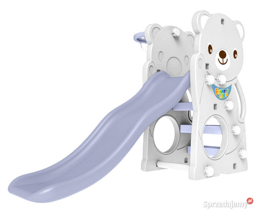 Zjeżdżalnia ogrodowa z huśtawką i koszykówką mazowieckie Warszawa