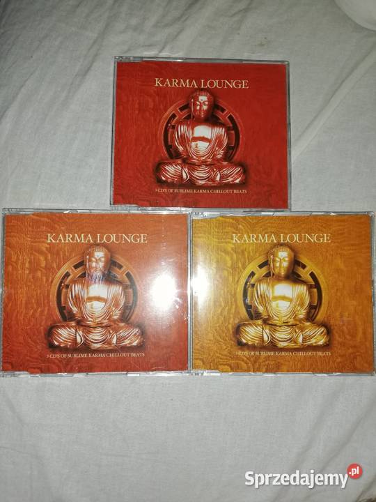Sprzedam komplet 3 płyt Karma Lounge Łódź sprzedam