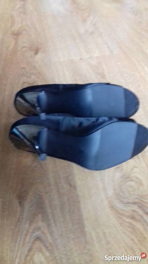 Buty czarne na szpilce Czółenka Iława sprzedam