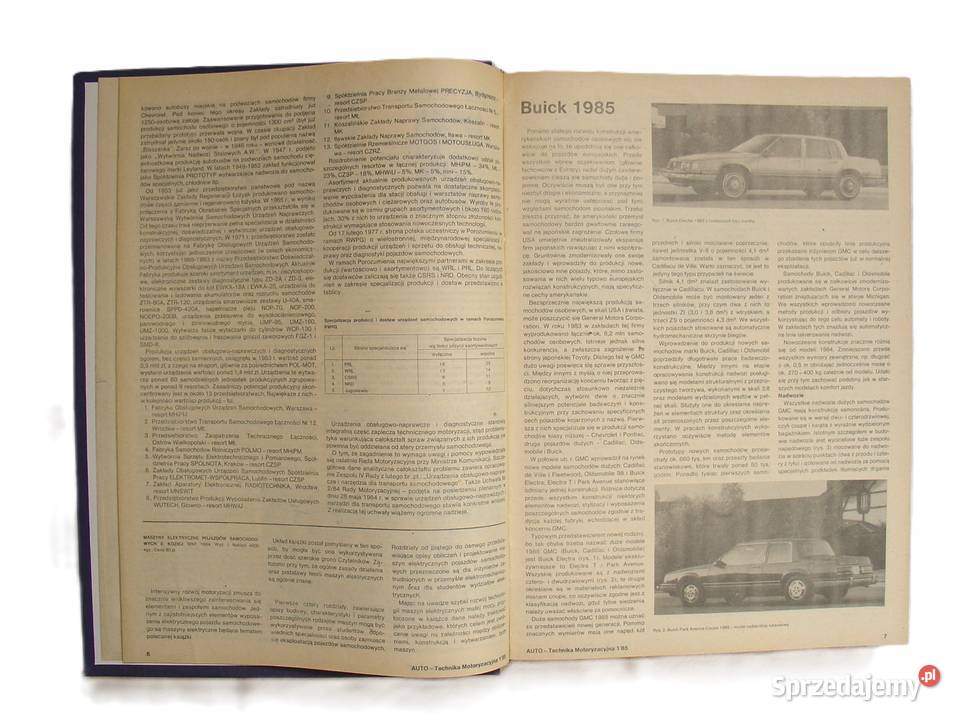 Auto Technika Motoryzacyjna pełny Rocznik 1985 Łódź