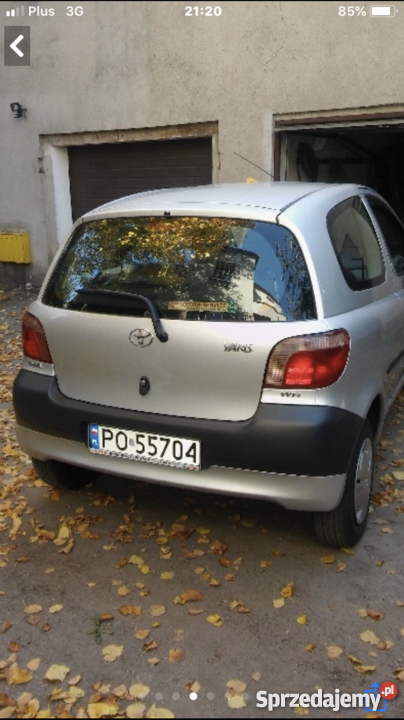 Toyota Yaris pierwszy właściciel wielkopolskie