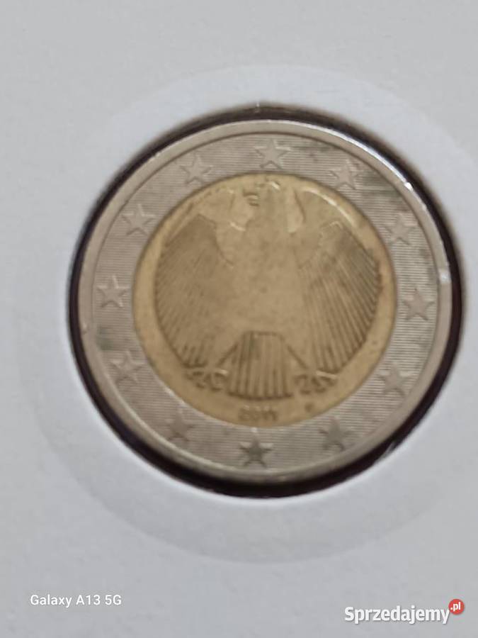 2 Euro Niemcy 2011 r men F Konin sprzedam