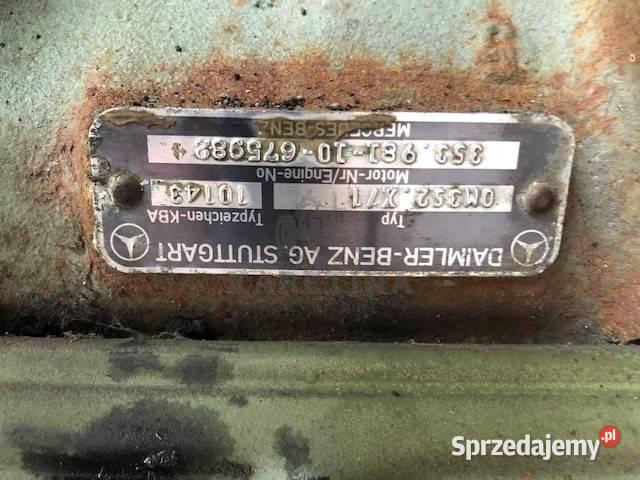 Mercedes om 352 Obudowa Koła Zamachowego
