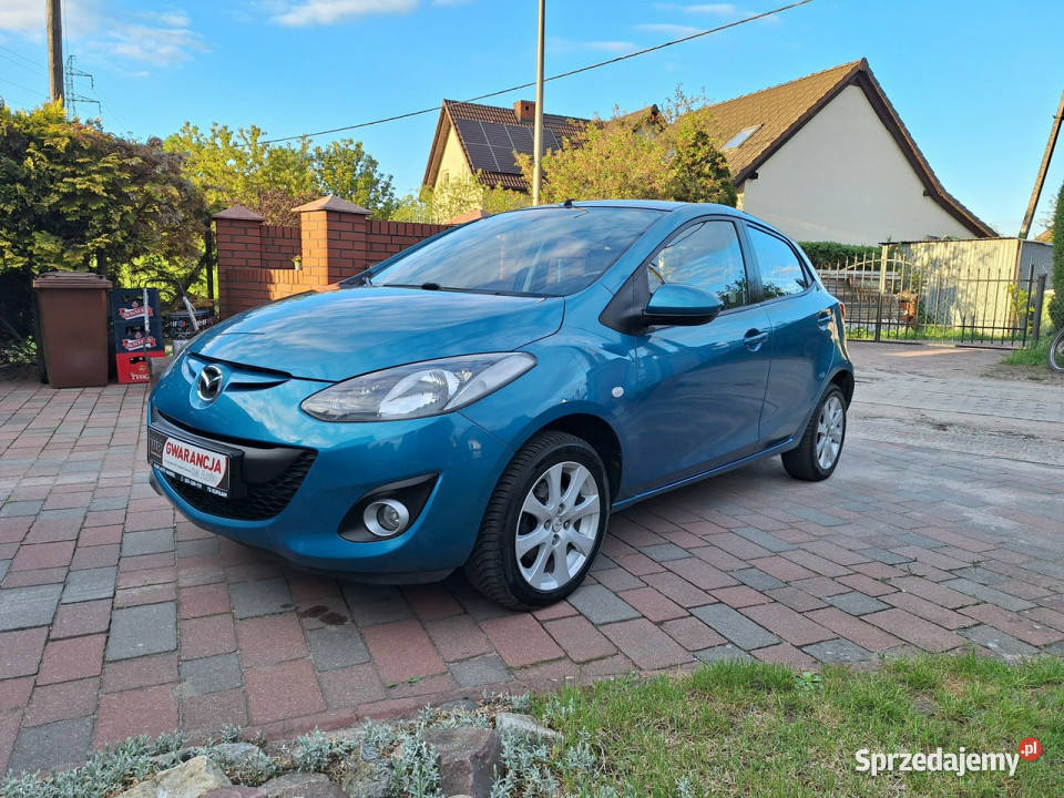 Mazda 2 Klimatyzacja Serwisowany Garażowany Stan 75KM Załom