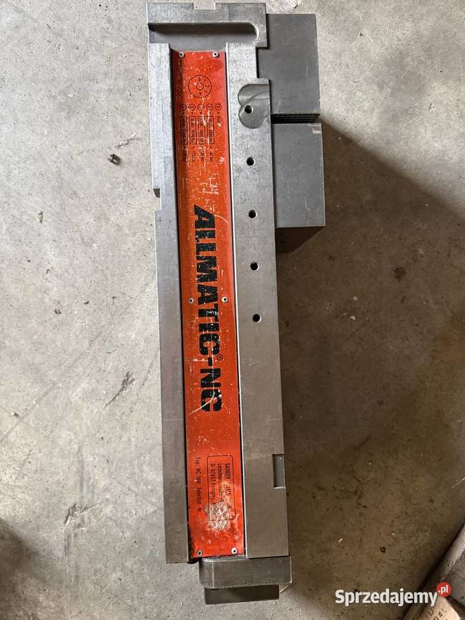 Imadło hydrauliczne maszynowe ALLMATIC NC 160 Produkcja