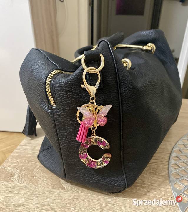 Brelok do kluczy i torebki z literą C Kielce sprzedam