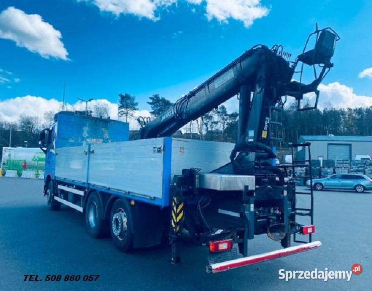Ciezarowu 6x2 skrzynia z dzwigiem Volvo FH EUR 6 Napęd tylna oś mazowieckie Warszawa