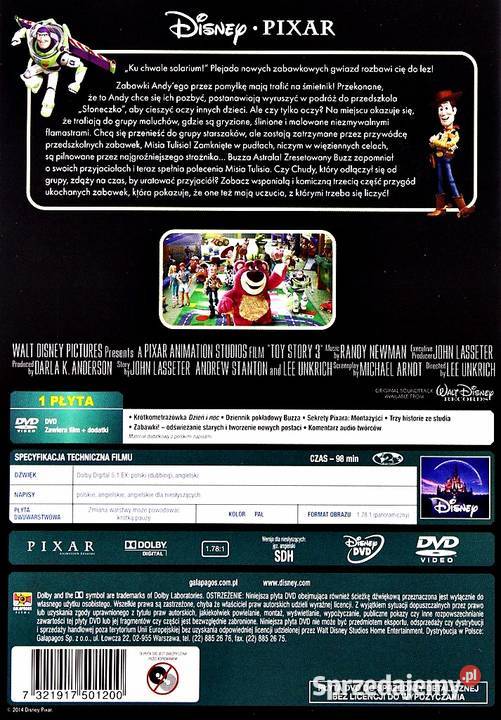 TOY STORY 1 4 DisneyPIXAR 4 DVD