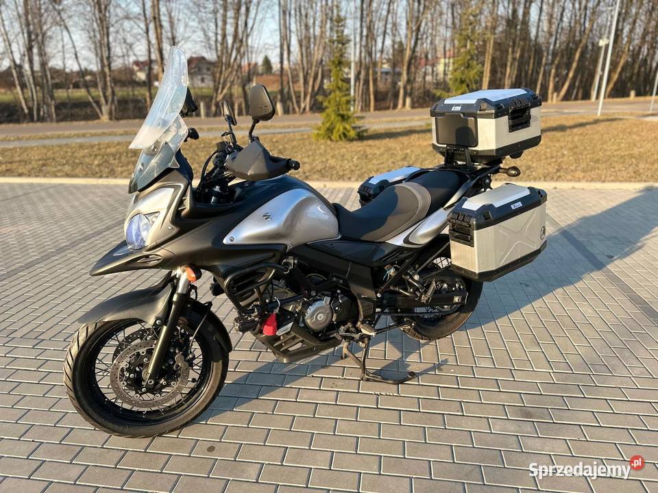SUZUKI Vstrom DL650 XT 2016 3 kufry nawigacja Rok produkcji 2016 Suzuki Warszawa
