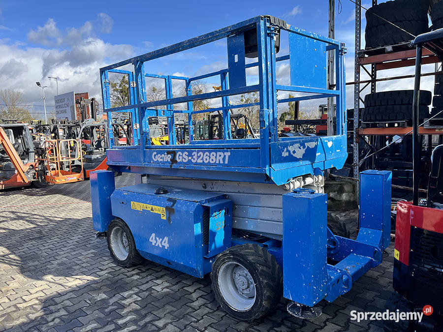 Zwyżka nożycowa terenowa Genie GS3268 1175 m Kęty sprzedam