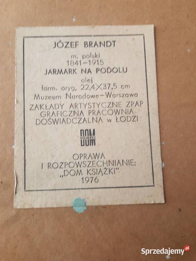 Stary obrazek Jarmark na Podolu Katowice