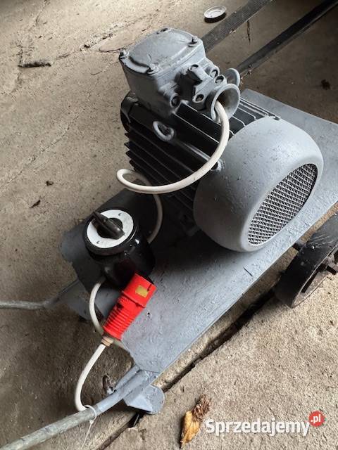 Silnik 3fazowy 4 kW z wózkiem Kodeń