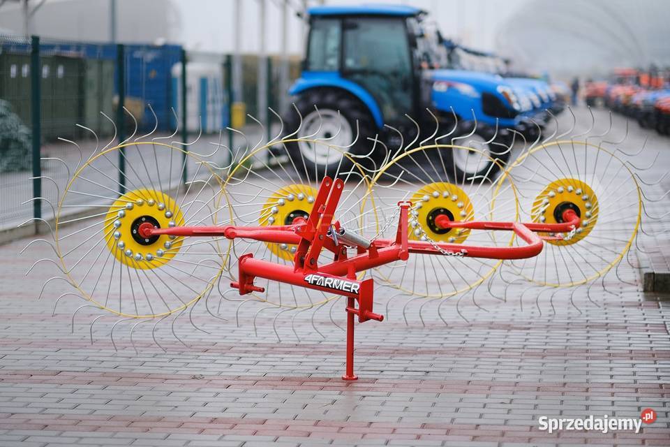 Przetrząsacz zgrabiarka 4 gwiazdowa Z213 4FARMER nieuszkodzony