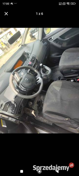 Citroen C4 Picasso uszkodzony Olecko
