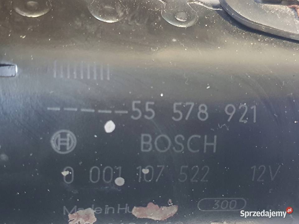 ROZRUSZNIK Opel Meriva B 14 T 0001107522 lubelskie sprzedam