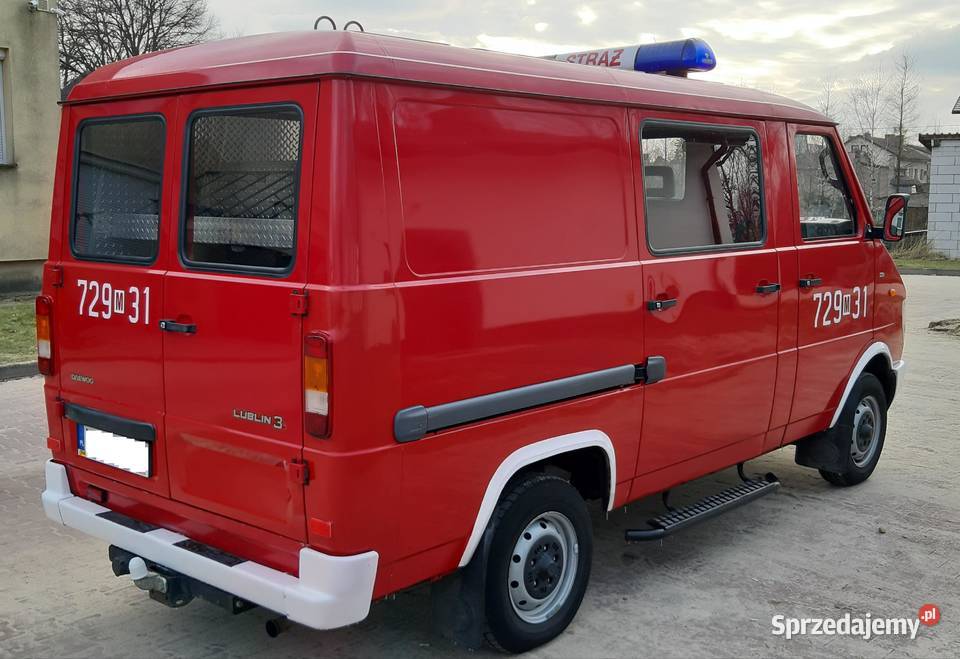 Daewoo Lublin 3 24D Straż Strażacki 20 Zbiornik Napęd tylna oś Stąporków