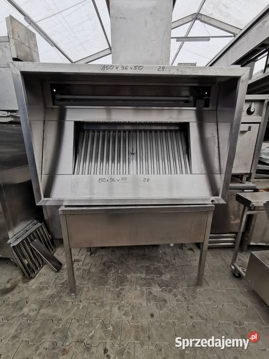 Okap przyścienny 150x96x50 28 wielkopolskie Krotoszyn sprzedam