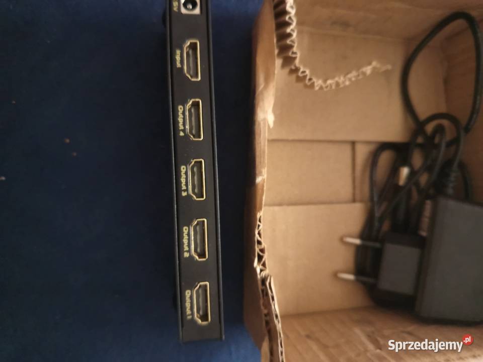 4 port Hdmi 20 splitter Knurów