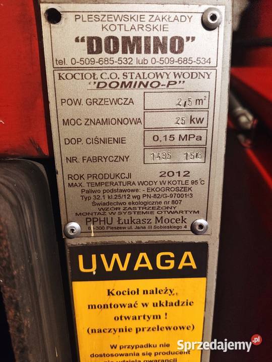 Piec CO 25 kw na ekogroszek Oleśnica