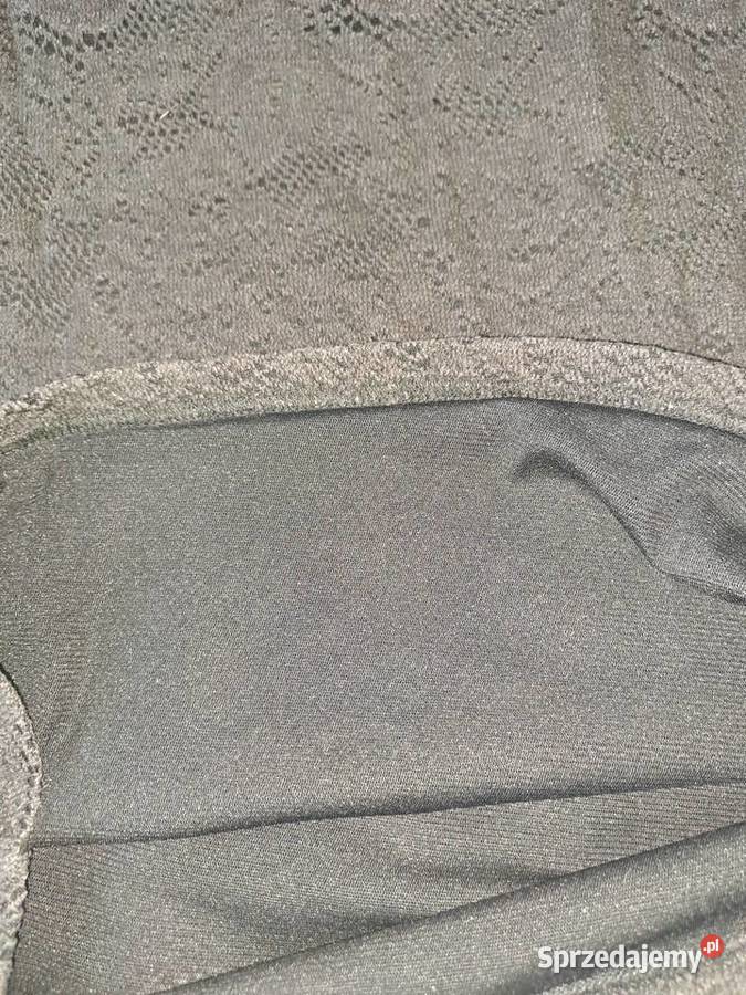 Koszulka czarna koronkowa ramiączka Moda i Styl Wrocław