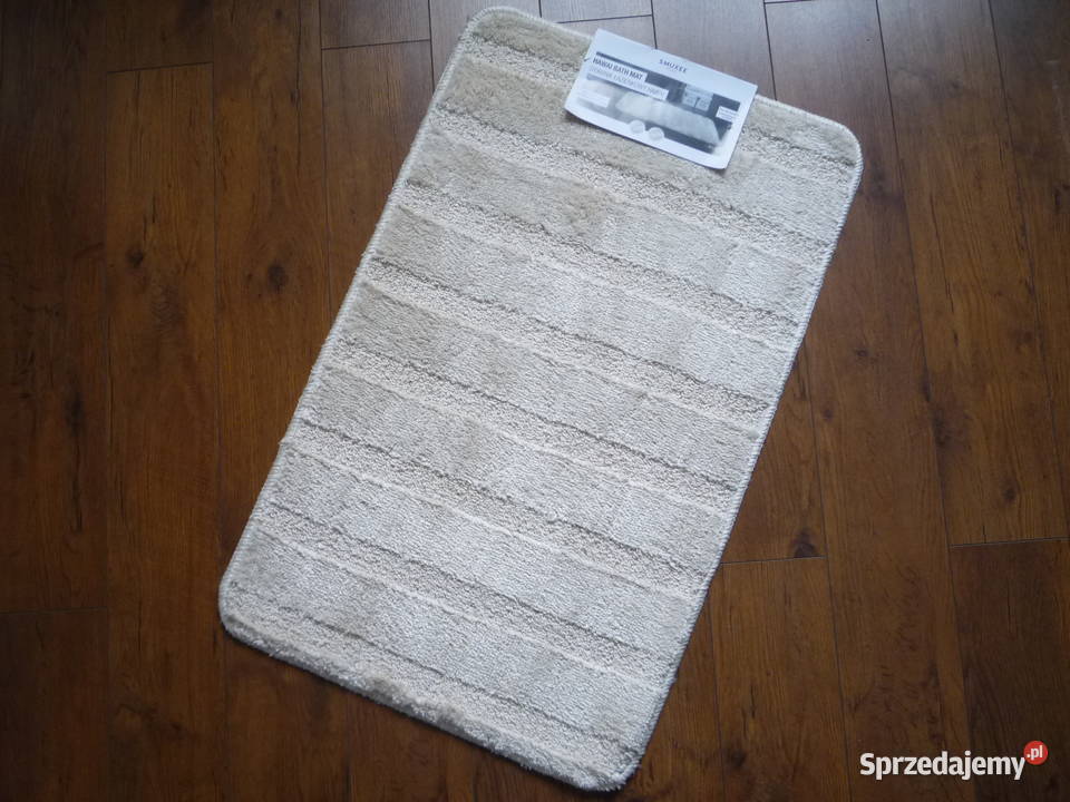 Smukee Nowy Dywanik łazienkowy 50 x 80 Beżowy Dywaniki łazienkowe