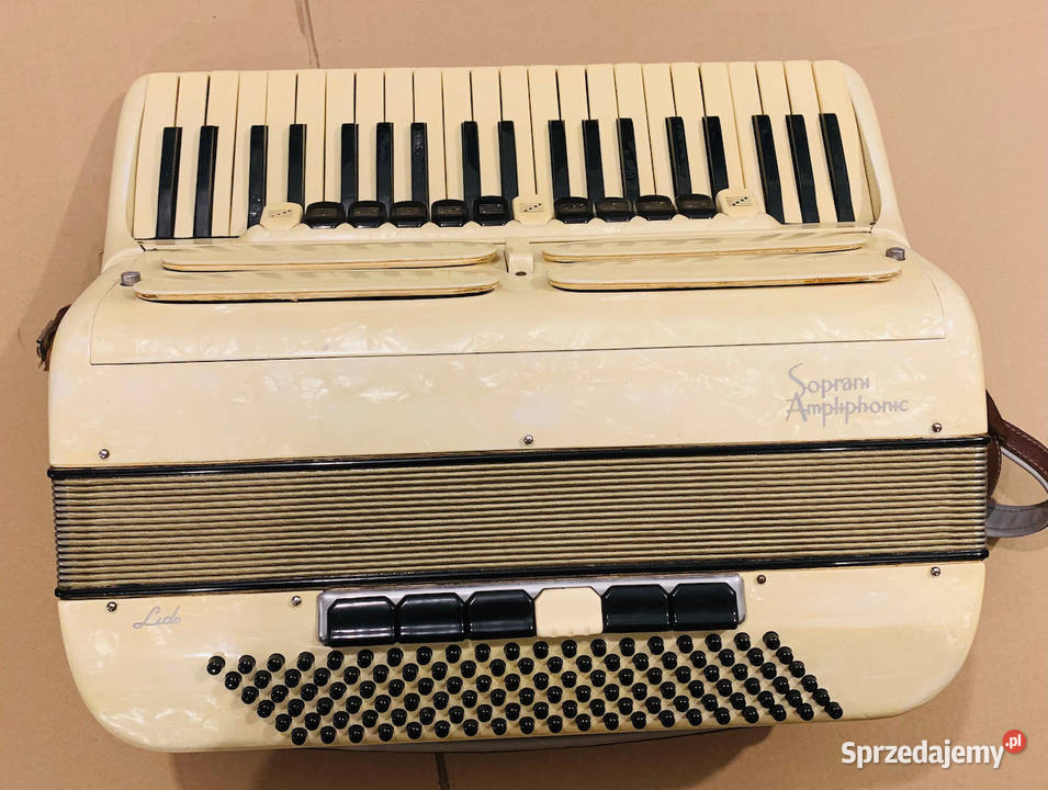 SOPRANI Ampliphonic Lido akordeon 120 basów Instrumenty klawiszowe i MIDI Warszawa