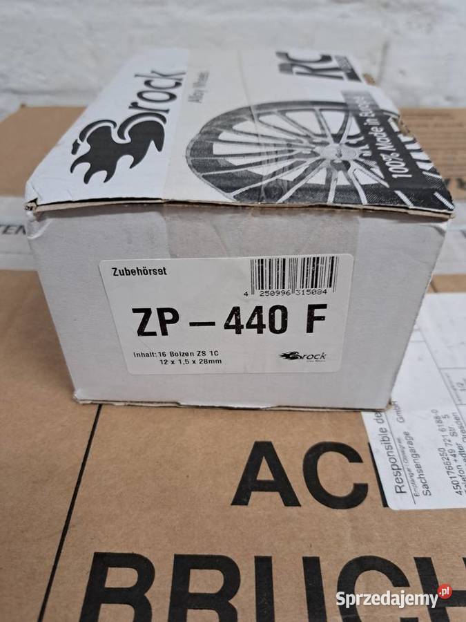 Nowe koła alufelgi 16 RC Design 5x110 czarny Samochodowe Gorzów Wielkopolski