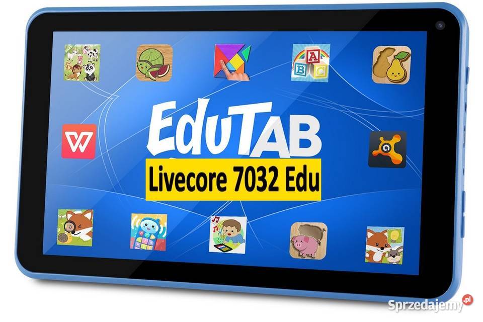 TABLET EDUKACYJNY DZIECI EDUTAB OVERMAX 2 lata+ podlaskie Białystok