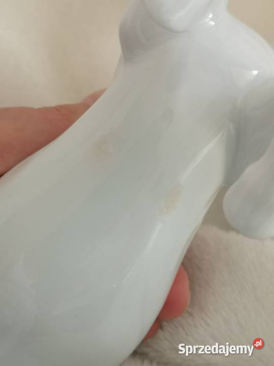 Porcelanowa figurka koń Royal Dux vintage Toruń
