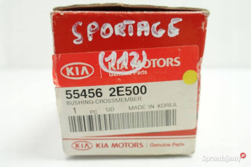 Kia Sportage II 20 16V PODUSZKA TYLNEJ BELKI tył osobowe