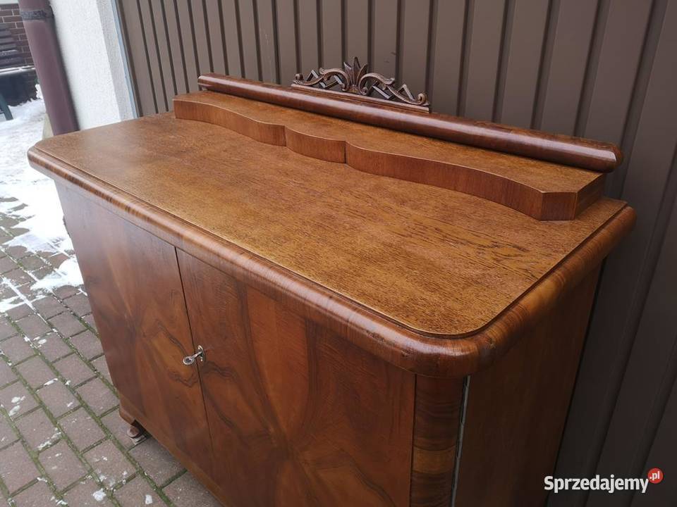 Komoda Pomocnik OrzechDąb Stara Antyk Renowacji Swarzędz