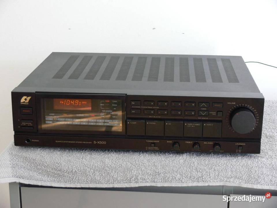 Amplituner Sansui SX500 sprawny 280 wat WYSYŁKA podkarpackie Jasło sprzedam