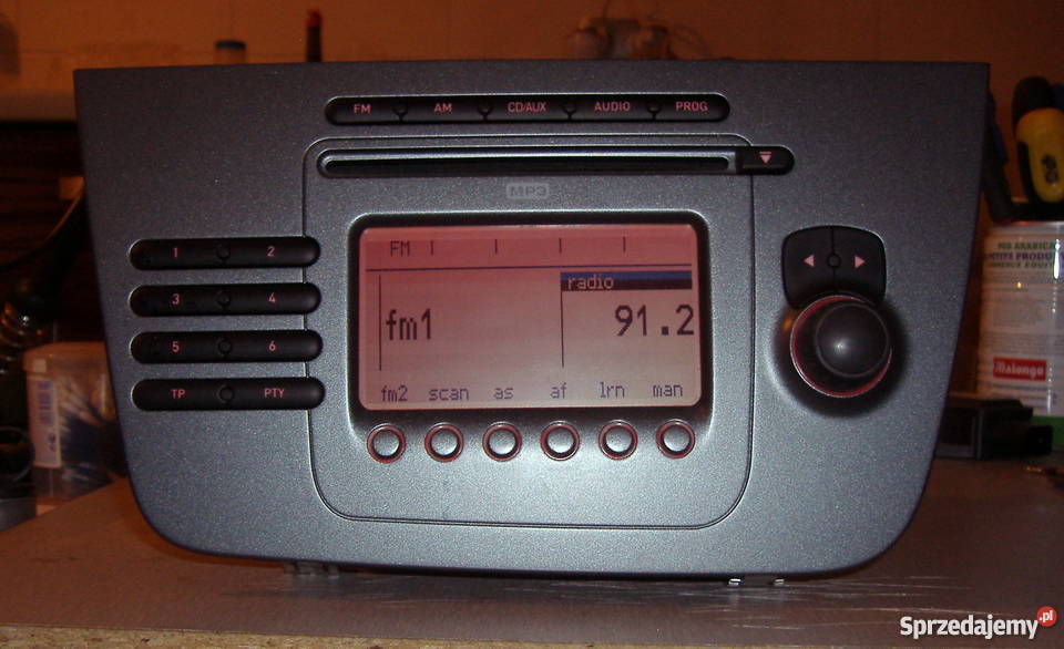 Radio cd mp3 aux seat altea 5p1035186b nice
