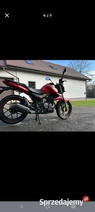 Sprzedam motocykl keeway rks 125 Kuźmina
