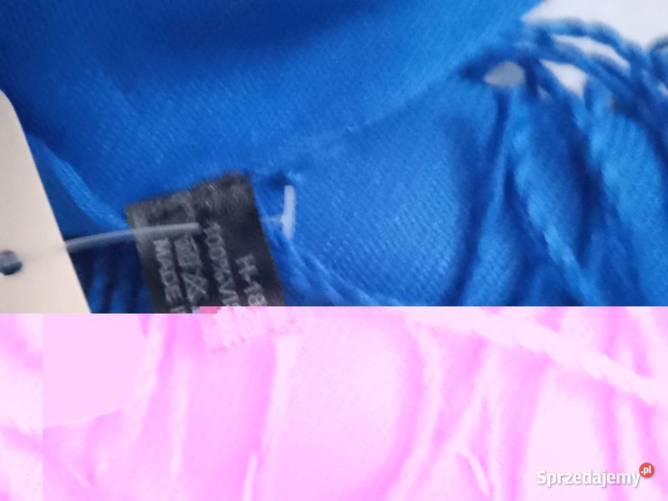 Duży szalik damski frędzle Cashmere Pozostałe małopolskie