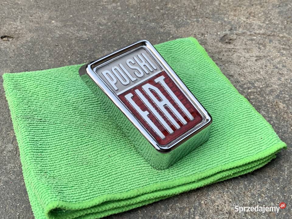 Emblemat znaczek Polski Fiat 126p Oryginał tzw Emblematy Kraków sprzedam