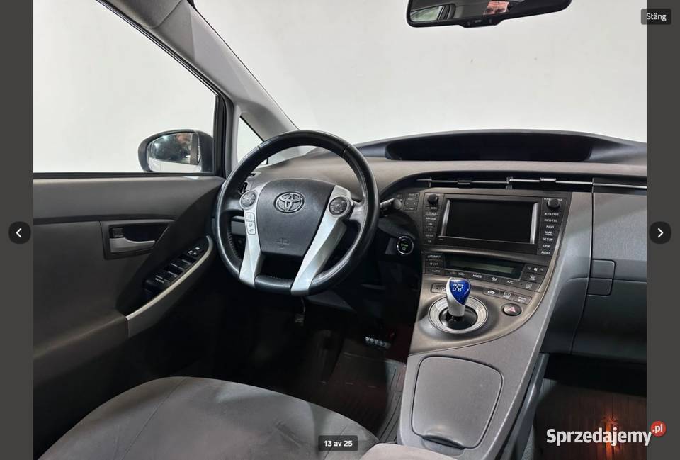 samochód osobowy Prius lubelskie Lublin