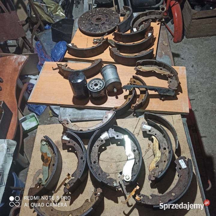 Części samochodowe tarcza szczęki filtry Błaszki