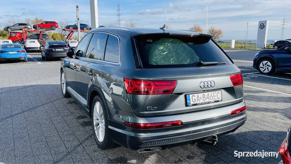 Audi Q7 Q7 Salon Serwis ASO SLine Pneumatyka Gdynia