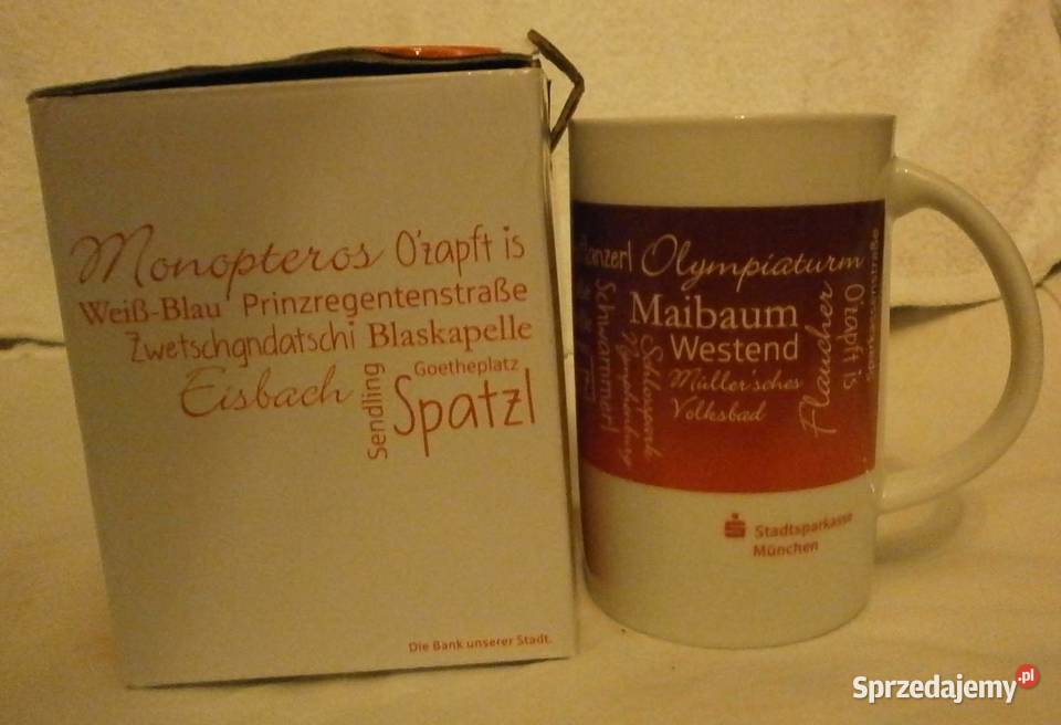 Unikalny Kubek z Monachium podarunek miłośników Kraków