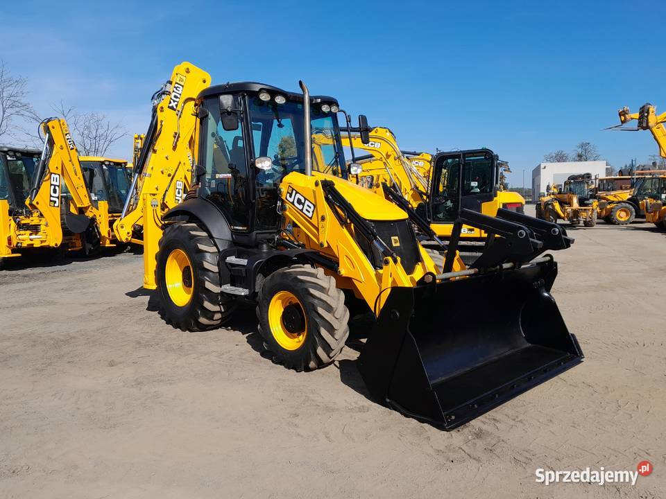 JCB 3CX KOPARKOŁADOWARKA JOYSTICK CAT CASE Koparko ładowarki