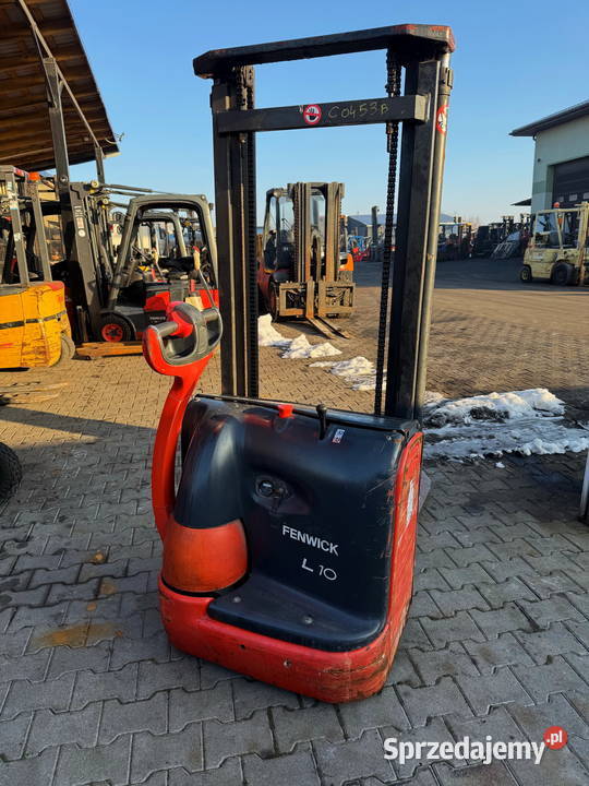 wózek paletowy LINDE L10 podnoszenie 290m maszt Działoszyn