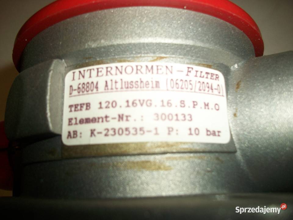 Filtr Internormen Olkusz sprzedam
