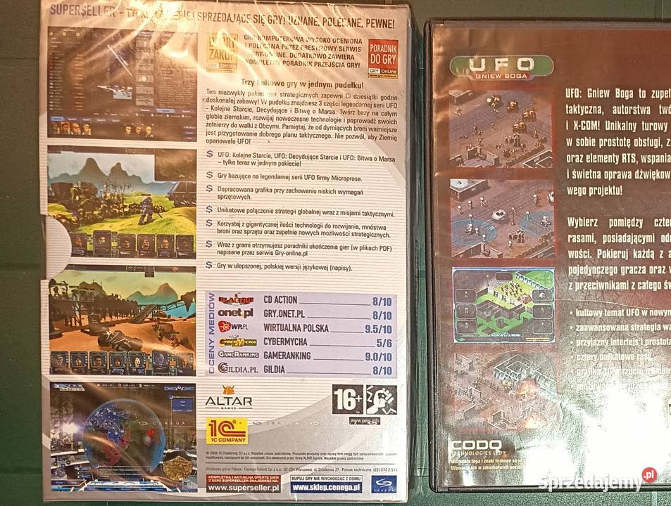 gra UFO trylogia kolejne decydujące starcie Gry komputerowe i konsolowe Rzeszów