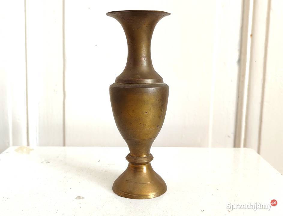 Stary mosiężny wazonik pomorskie Gdańsk sprzedam
