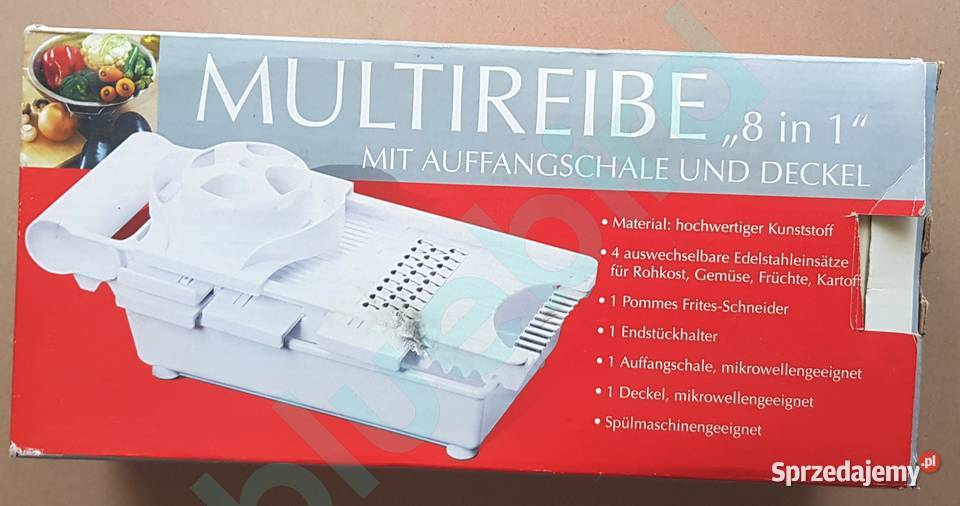 Tarka Szatkownica MULTIREIBE 8w1 Zestaw Kuchenny Kraków sprzedam